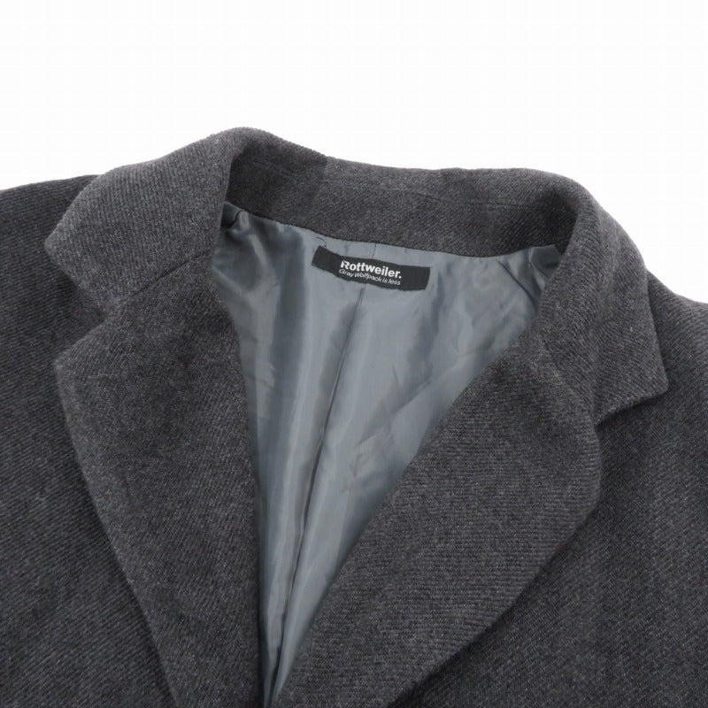 ROTTWEILER | ロットワイラー その他アウター RW21A0106 グレー サイズ：L【瀬戸大橋店】