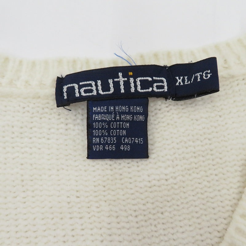 NAUTICA | ノーティカ 中綿ベスト ホワイト サイズ：XL【瀬戸大橋店】