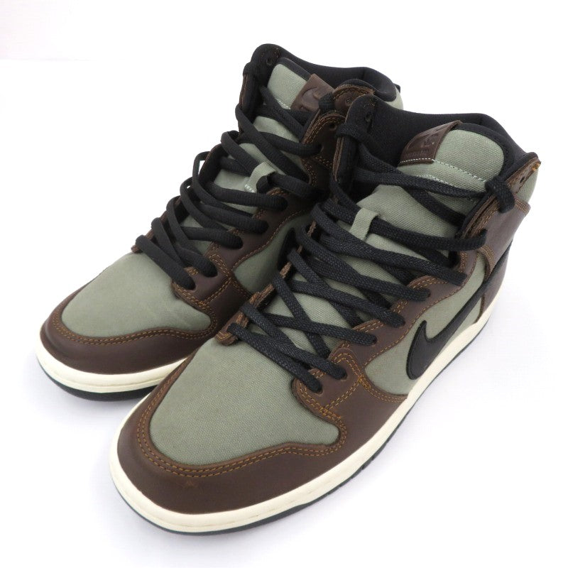 NIKE SB | ナイキエスビー Dunk High Pro "Baroque Brown/Black-Brun" スニーカー BQ6826-201 マルチカラー【瀬戸大橋店】