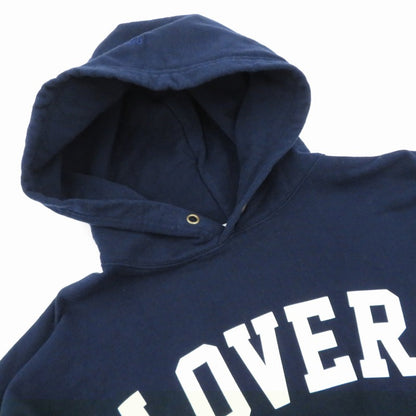 Wide Sweat Hood Cloveru Logo パーカー CLFW-2204 ネイビー サイズ：M【瀬戸大橋店】