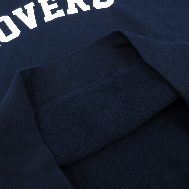 Wide Sweat Hood Cloveru Logo パーカー CLFW-2204 ネイビー サイズ：M【瀬戸大橋店】