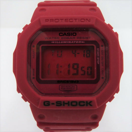 G-SHOCK | ジーショック 35周年記念スペシャルモデル 腕時計 DW-5635C-4JR レッド【瀬戸大橋店】