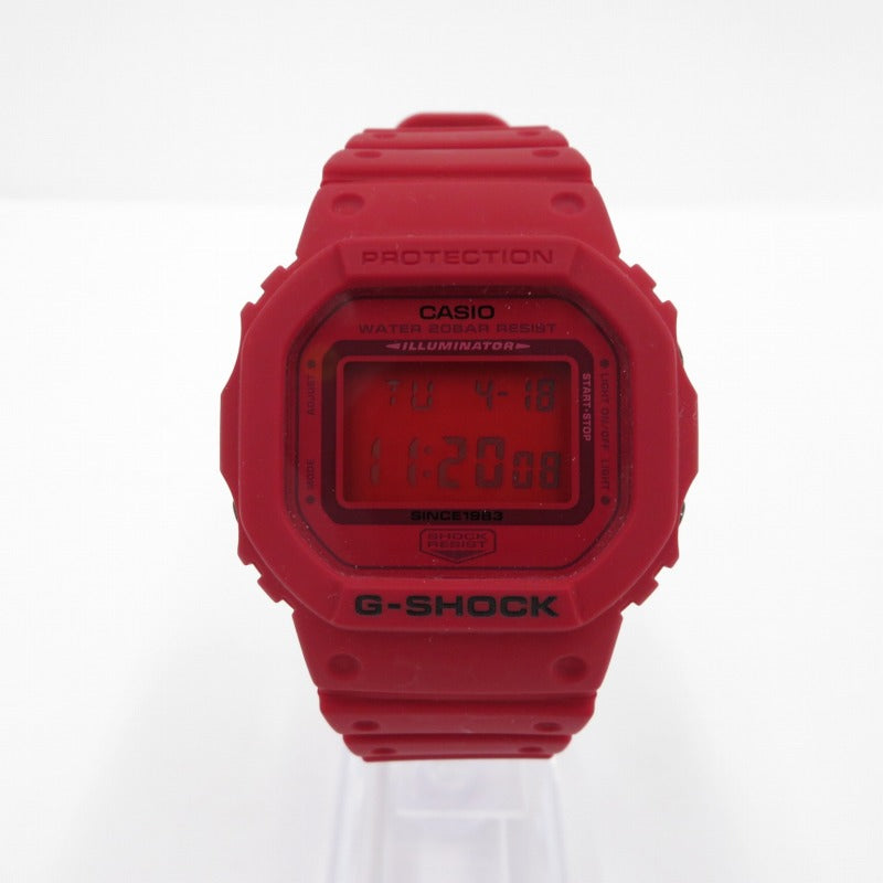 G-SHOCK | ジーショック 35周年記念スペシャルモデル 腕時計 DW-5635C-4JR レッド【瀬戸大橋店】