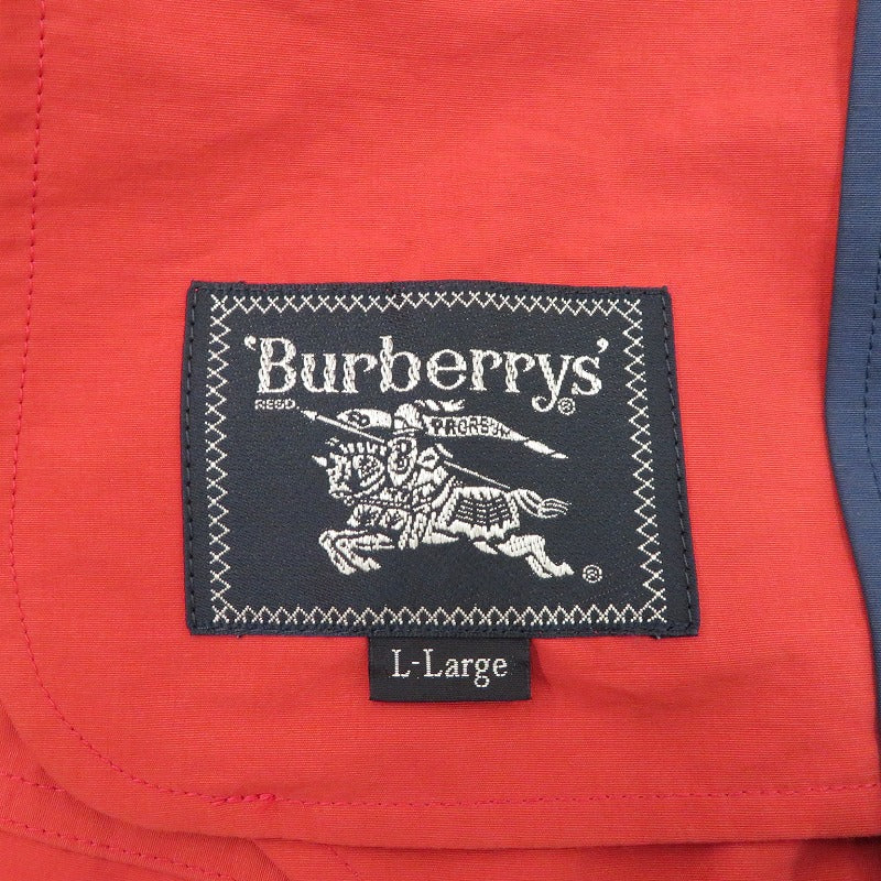 BURBERRY | バーバリー マウンテンパーカー サイズ：LL レッド【瀬戸大橋店】