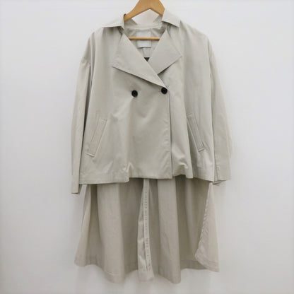 CLANE | クラネ BACK LONG FLARE COAT その他アウター グレー サイズ：1【瀬戸大橋店】