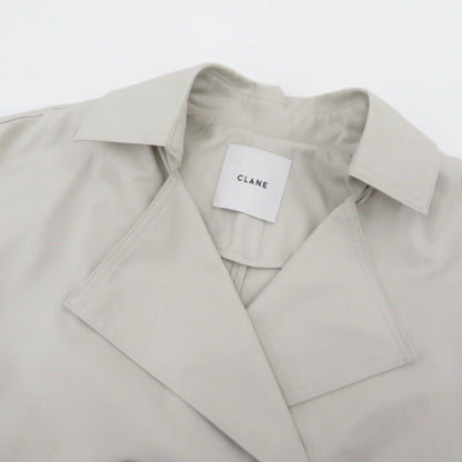 CLANE | クラネ BACK LONG FLARE COAT その他アウター グレー サイズ：1【瀬戸大橋店】