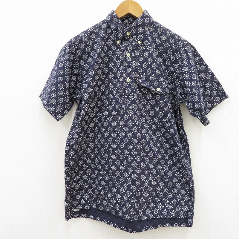 Engineered Garments | エンジニアードガーメンツ 半袖シャツ ネイビー サイズ：XS【瀬戸大橋店】
