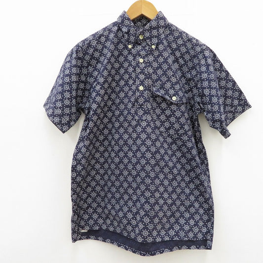 Engineered Garments | エンジニアードガーメンツ 半袖シャツ ネイビー サイズ：XS【瀬戸大橋店】
