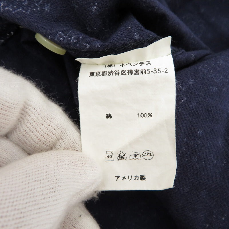Engineered Garments | エンジニアードガーメンツ 半袖シャツ ネイビー サイズ：XS【瀬戸大橋店】