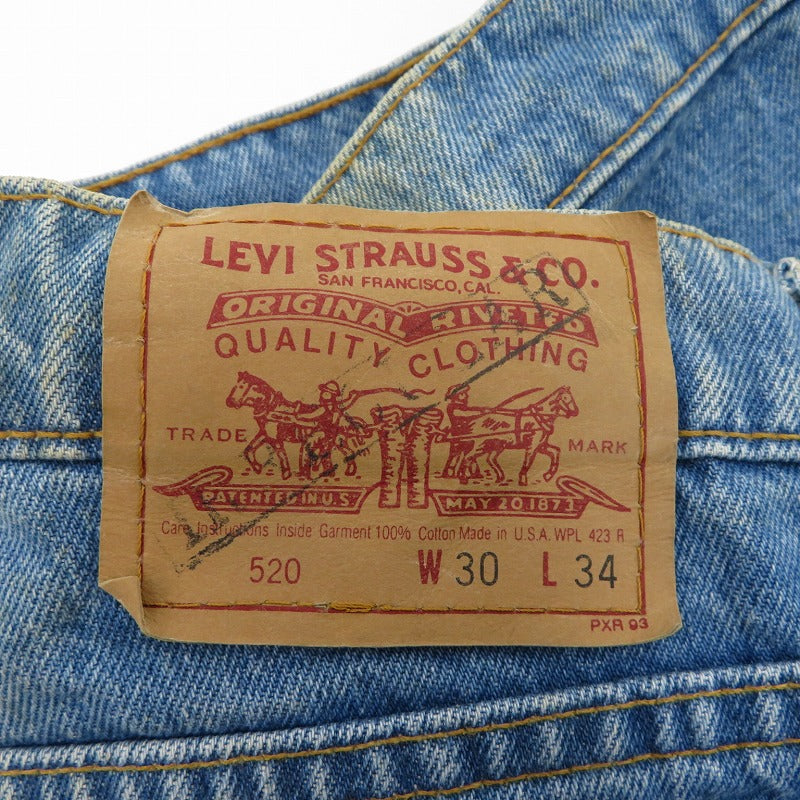 Levi's | リーバイス 520 デニムパンツ ブルー サイズ：30【瀬戸大橋店】