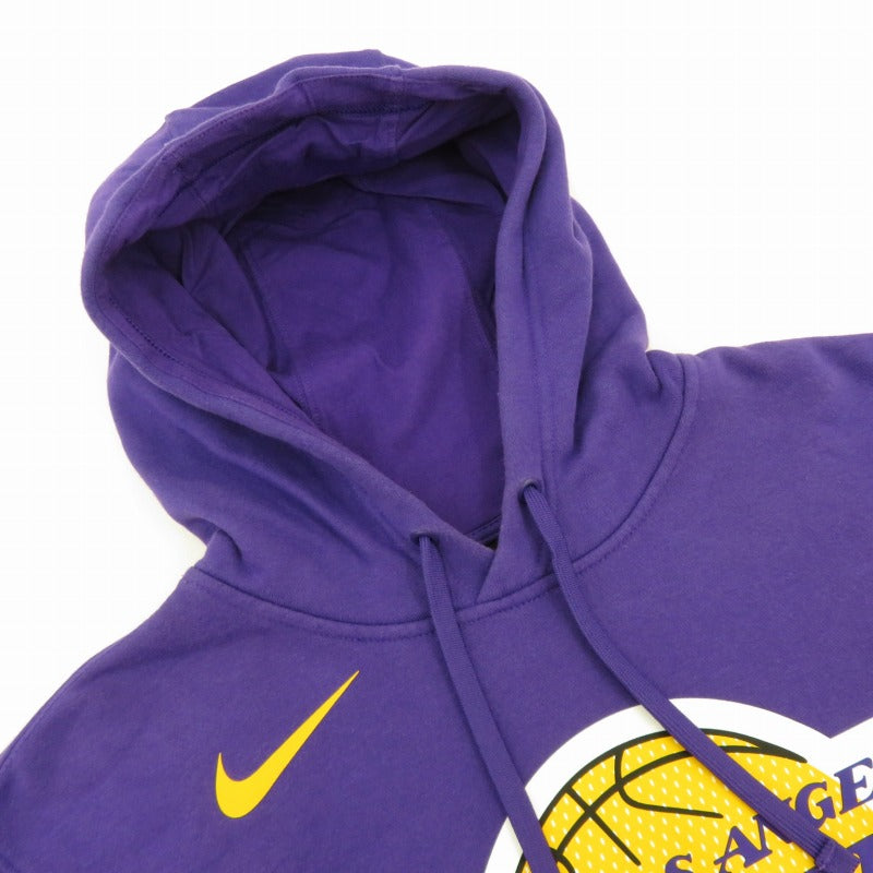 NIKE | ナイキ LAKERS CLUB FLEECE HOODIE パーカー AV0340-504 パープル サイズ：M【瀬戸大橋店】
