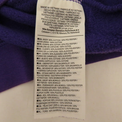NIKE | ナイキ LAKERS CLUB FLEECE HOODIE パーカー AV0340-504 パープル サイズ：M【瀬戸大橋店】