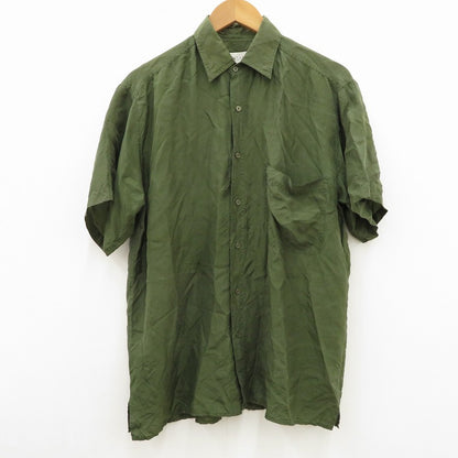 VINTAGE衣料 | ヴィンテージイリョウ 半袖シャツ グリーン【瀬戸大橋店】