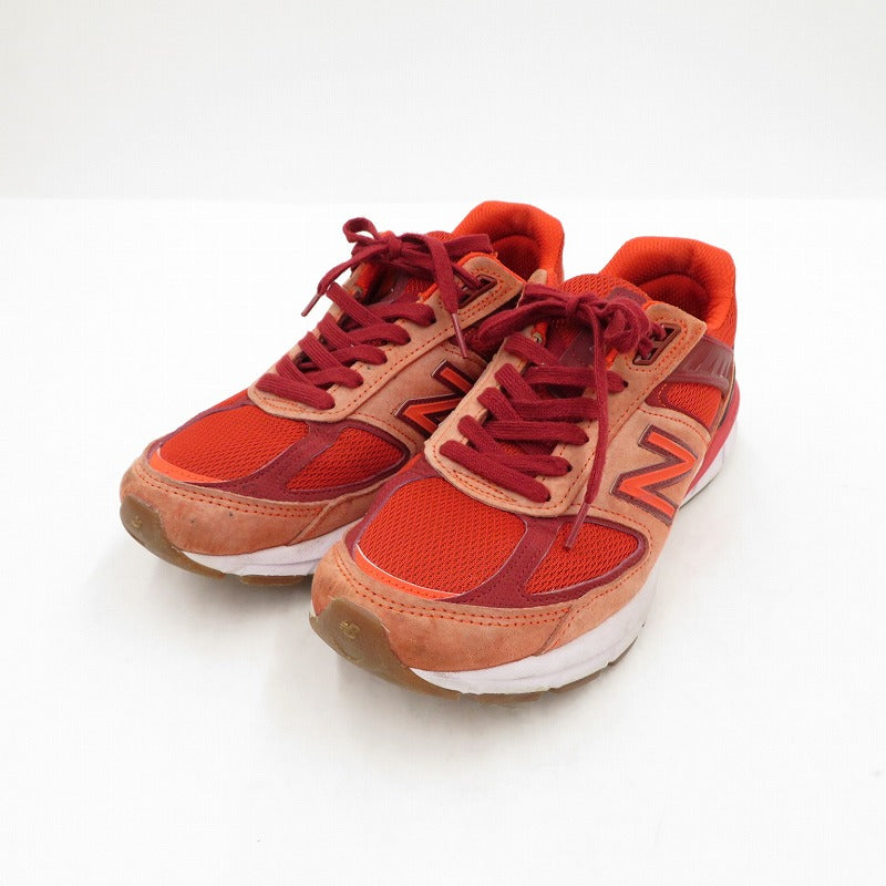 NEW BALANCE | ニューバランス 990V5 "Molten Lava" スニーカー m990ms5 レッド【瀬戸大橋店】