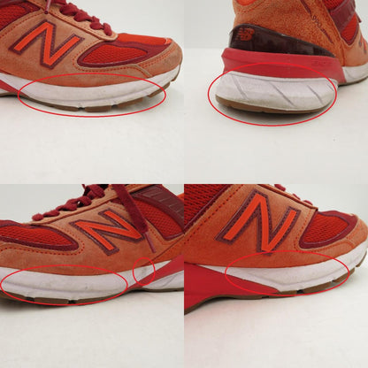 NEW BALANCE | ニューバランス 990V5 "Molten Lava" スニーカー m990ms5 レッド【瀬戸大橋店】