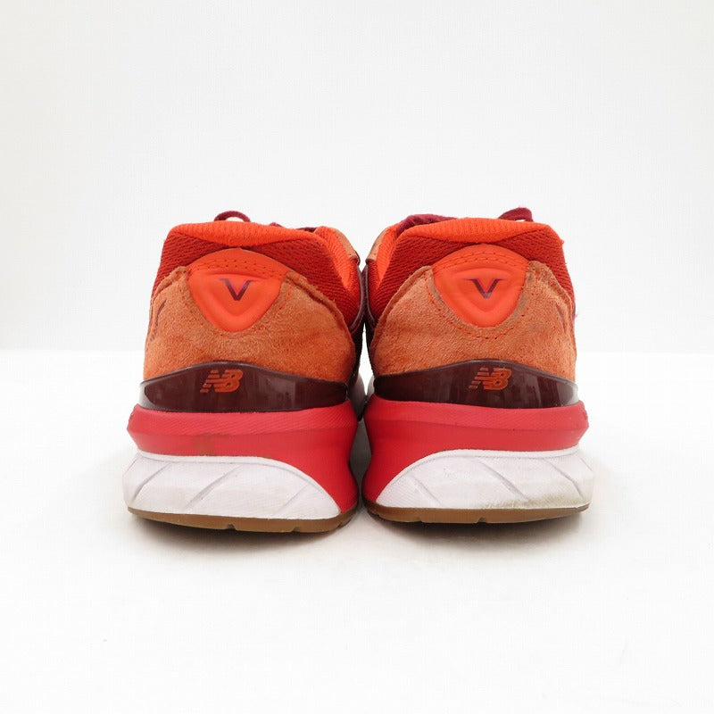 NEW BALANCE | ニューバランス 990V5 "Molten Lava" スニーカー m990ms5 レッド【瀬戸大橋店】
