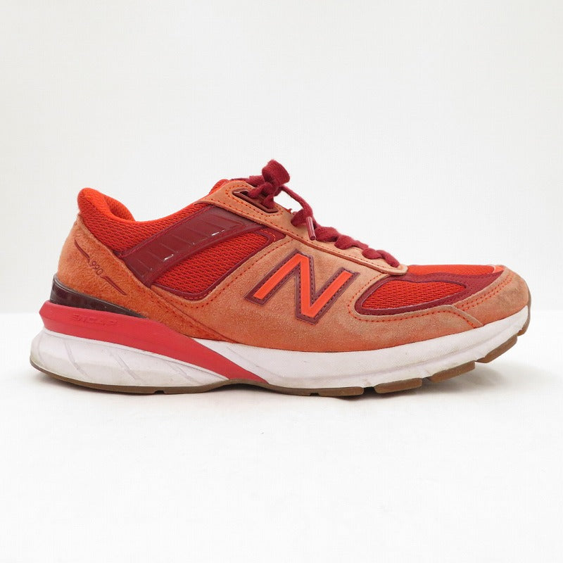 NEW BALANCE | ニューバランス 990V5 "Molten Lava" スニーカー m990ms5 レッド【瀬戸大橋店】