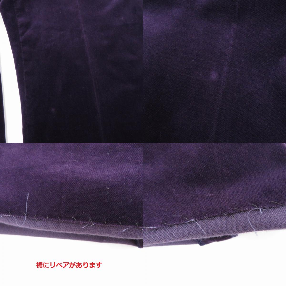 LITTLEBIG　Velvet Trousers パンツ LB203-PT03 パープル サイズ：46【瀬戸大橋店】