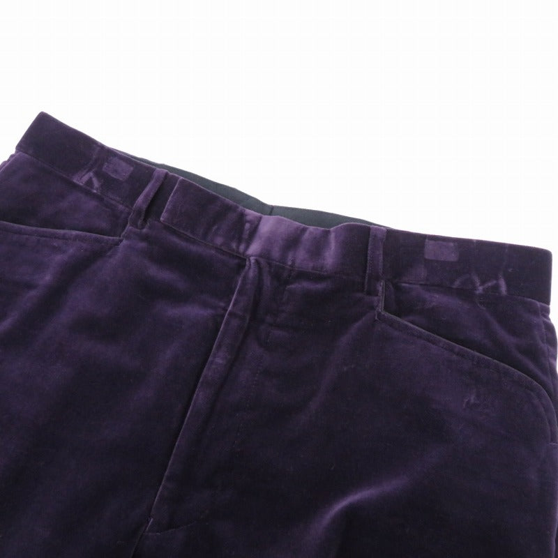 LITTLEBIG　Velvet Trousers パンツ LB203-PT03 パープル サイズ：46【瀬戸大橋店】