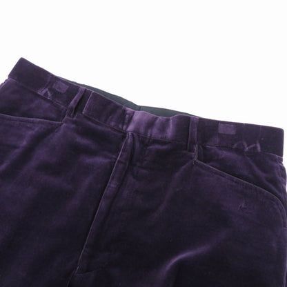 LITTLEBIG　Velvet Trousers パンツ LB203-PT03 パープル サイズ：46【瀬戸大橋店】