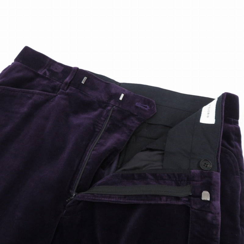 LITTLEBIG　Velvet Trousers パンツ LB203-PT03 パープル サイズ：46【瀬戸大橋店】