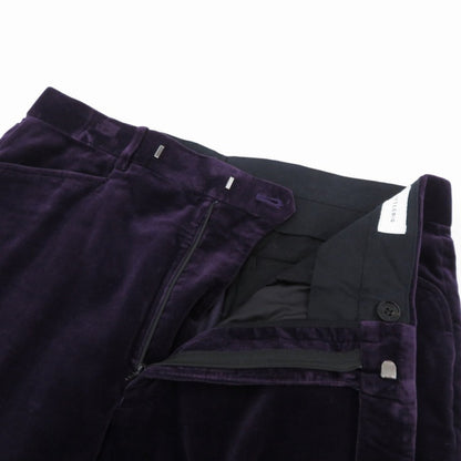 LITTLEBIG　Velvet Trousers パンツ LB203-PT03 パープル サイズ：46【瀬戸大橋店】