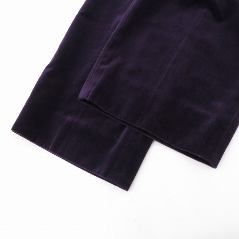 LITTLEBIG　Velvet Trousers パンツ LB203-PT03 パープル サイズ：46【瀬戸大橋店】