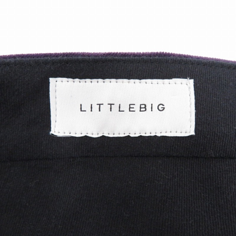 LITTLEBIG　Velvet Trousers パンツ LB203-PT03 パープル サイズ：46【瀬戸大橋店】