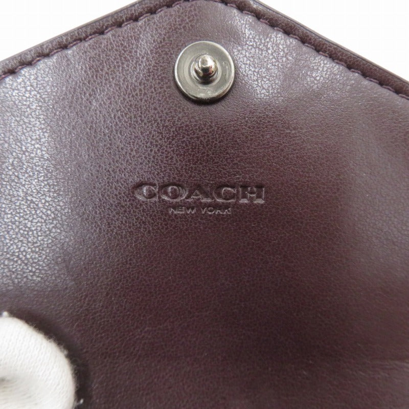 COACH | コーチ 三つ折り財布 ブラウン【瀬戸大橋店】