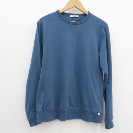 ANTICIPO/クルーネックロングスリーブ 長袖Ｔシャツ LB-6A-79405 ネイビー サイズ：42【瀬戸大橋店】