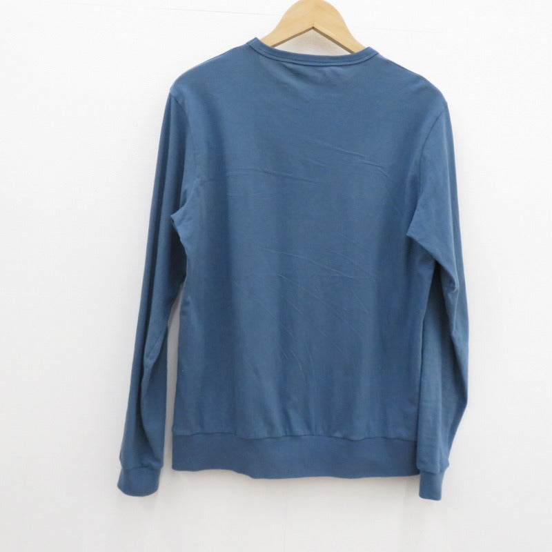 ANTICIPO/クルーネックロングスリーブ 長袖Ｔシャツ LB-6A-79405 ネイビー サイズ：42【瀬戸大橋店】