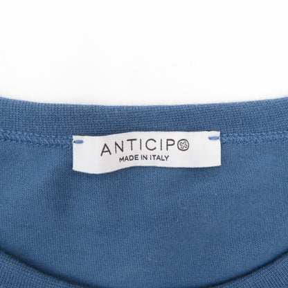 ANTICIPO/クルーネックロングスリーブ 長袖Ｔシャツ LB-6A-79405 ネイビー サイズ：42【瀬戸大橋店】