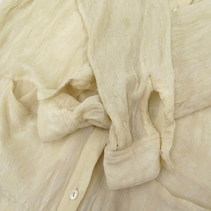 Big Pocket Back Open Shirt ブラウス 2023/02/01 0:00:00 ベージュ【瀬戸大橋店】