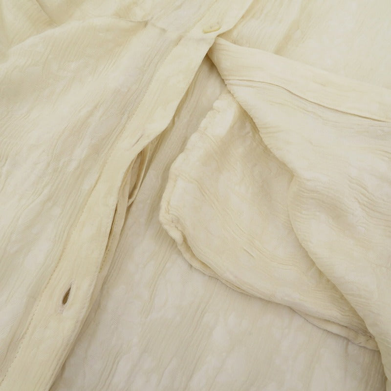 Big Pocket Back Open Shirt ブラウス 2023/02/01 0:00:00 ベージュ【瀬戸大橋店】