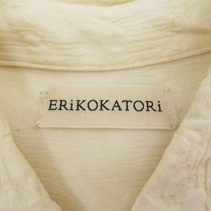 Big Pocket Back Open Shirt ブラウス 2023/02/01 0:00:00 ベージュ【瀬戸大橋店】