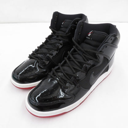 NIKE SB | ナイキエスビー Dunk High "Bred" スニーカー AJ7730-001 ダンクハイ ブラック 27cm【瀬戸大橋店】