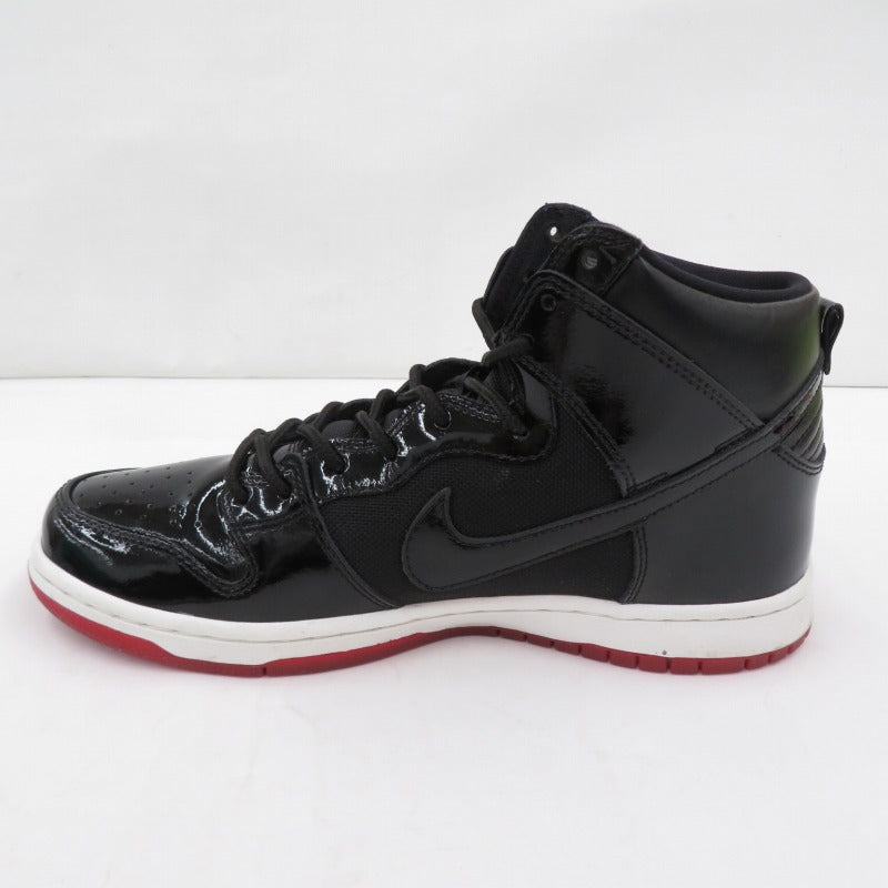 NIKE SB | ナイキエスビー Dunk High "Bred" スニーカー AJ7730-001 ダンクハイ ブラック 27cm【瀬戸大橋店】