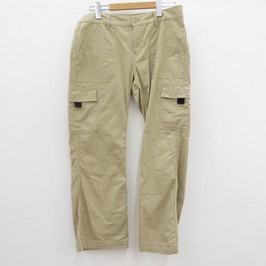 X-girl | エックスガール MILITARY FLARE PANTS カーゴパンツ 105232031007 カーキ サイズ：M【瀬戸大橋店】