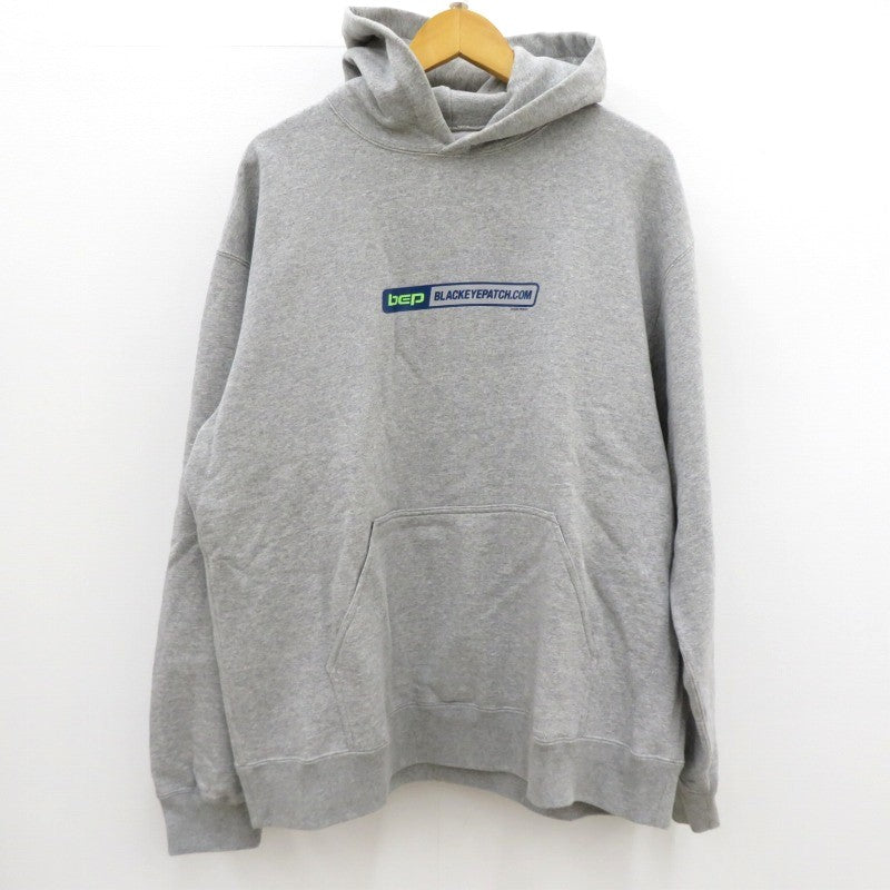 BlackEyePatch | ブラックアイパッチ TECHWEAR HOODIE パーカー グレー サイズ：XL【瀬戸大橋店】