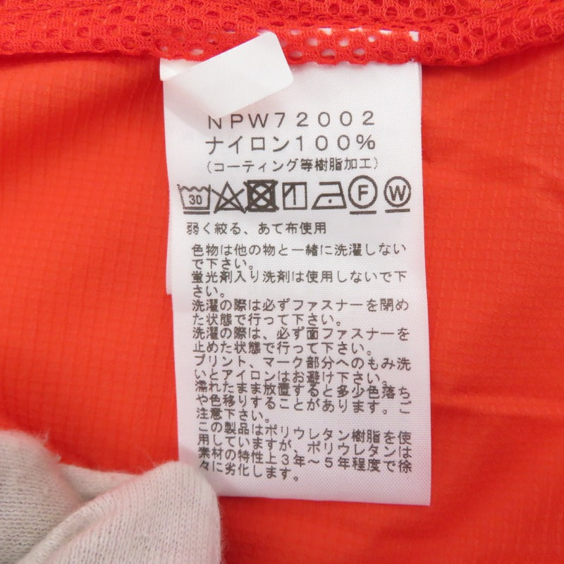 THE NORTH FACE | ザ・ノースフェイス Swallowtail Hoodie ナイロンジャケット NPW72002 オレンジ サイズ：M【瀬戸大橋店】