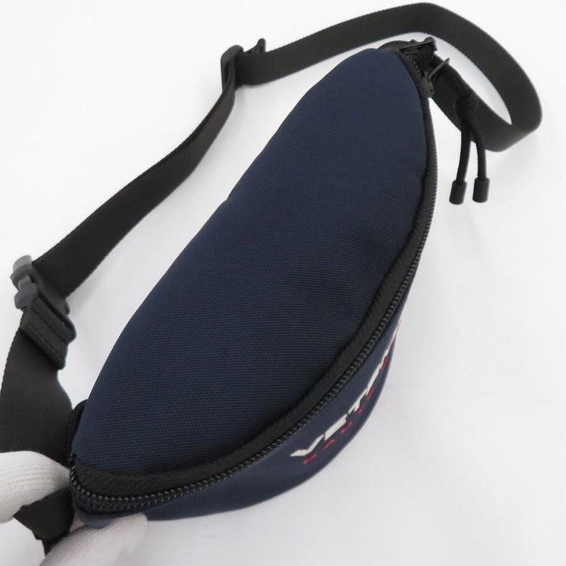 VETEMENTS | ヴェトモンベトモン Logo Haute Couture Fanny Pack ボディバッグ UE51BA100N ネイビー【瀬戸大橋店】