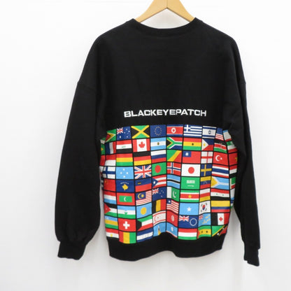 BlackEyePatch | ブラックアイパッチ スウェット ブラック サイズ：L【瀬戸大橋店】