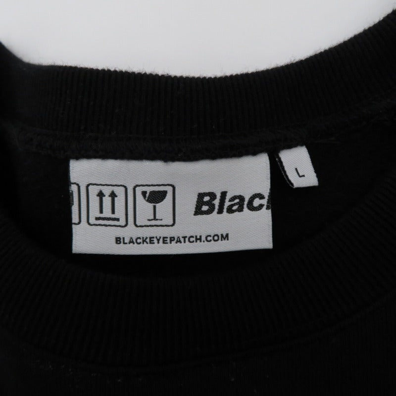 BlackEyePatch | ブラックアイパッチ スウェット ブラック サイズ：L【瀬戸大橋店】