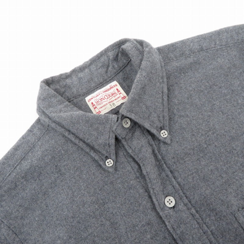 BONCOURA | ボンクラ 長袖シャツ グレー サイズ：38【瀬戸大橋店】
