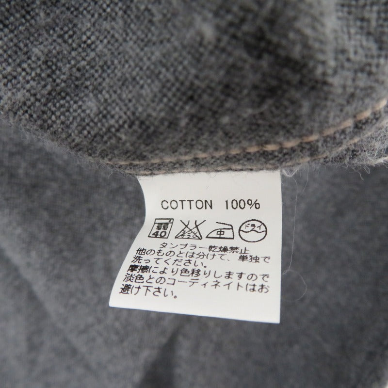 BONCOURA | ボンクラ 長袖シャツ グレー サイズ：38【瀬戸大橋店】
