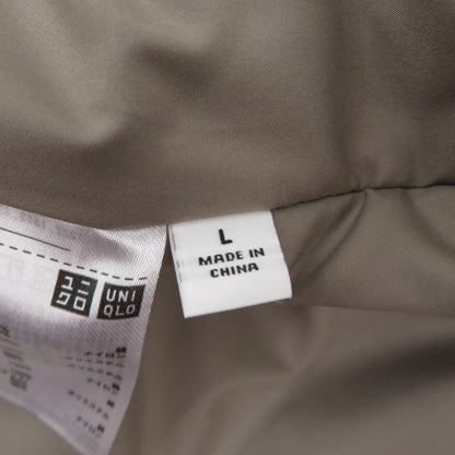 UNIQLO U | ユニクロユー ﾊﾟﾃﾞｯﾄﾞｽﾃﾝｶﾗｰｺｰﾄ その他アウター グレー サイズ：L【瀬戸大橋店】