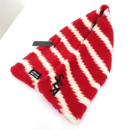 WIND AND SEA | ウィンダンシーウインダンシー NANGA x WDS BOA FLEECE MUFFLER マフラー wds-c-nga-23-q2-03 レッド【瀬戸大橋店】