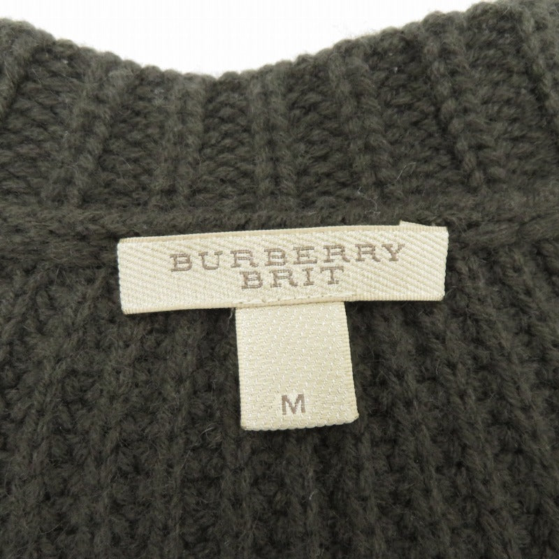 BURBERRY BRIT | バーバリーブリット セーター カーキ サイズ：M【瀬戸大橋店】