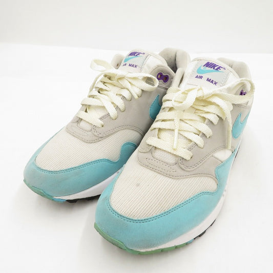 NIKE | ナイキ AIR MAX 1 ANNIVERSARY AQUA スニーカー 908375-105 エア マックス ブルー 27.5cm【瀬戸大橋店】