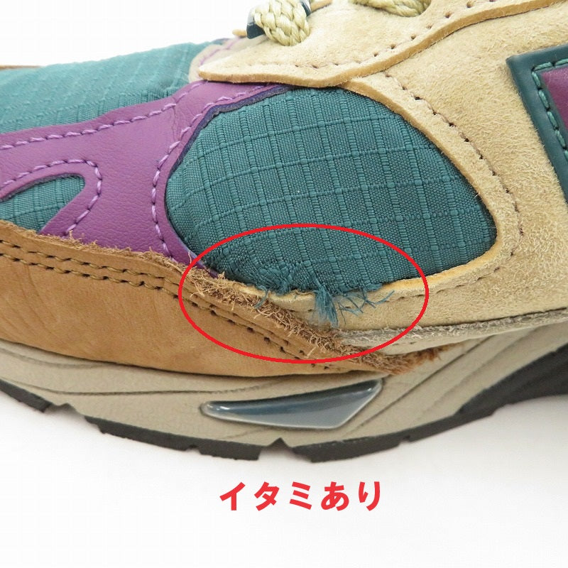 NEW BALANCE | ニューバランス Palace × 991 "Taupe" スニーカー M991PAL マルチカラー【瀬戸大橋店】
